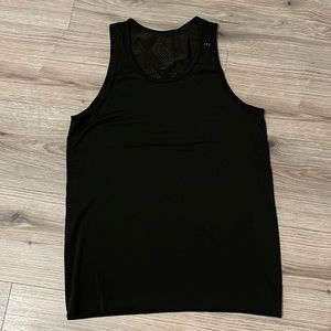 Lululemon Black Mesh Tank Top
